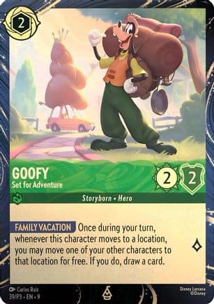 Goofy - Set for Adventure — Disney Lorcana Promo Cards