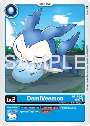 DemiVeemon - BT12-002 (Reprint) — Advanced Booster Digimon Generation