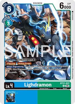 Lighdramon (Reprint) — Advanced Booster Digimon Generation