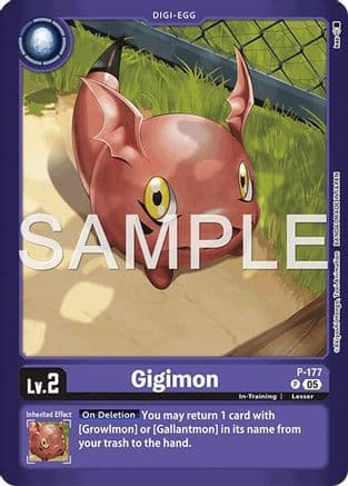 Gigimon — Limited Card Pack -Another Knight-