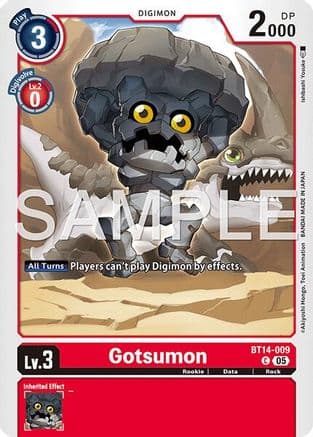 Gotsumon (Reprint) — Advanced Booster Digimon Generation