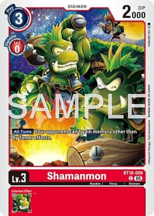 Shamanmon (Reprint) — Advanced Booster Digimon Generation