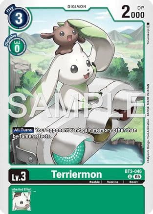 Terriermon (Reprint) — Advanced Booster Digimon Generation