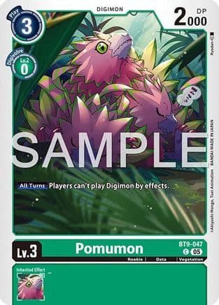 Ponumon (Reprint) — Advanced Booster Digimon Generation