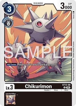 Chikurimon (Reprint) — Advanced Booster Digimon Generation