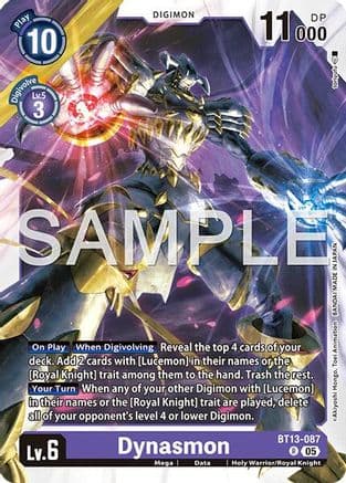 Dynasmon - BT13-087 (Reprint) — Advanced Booster Digimon Generation