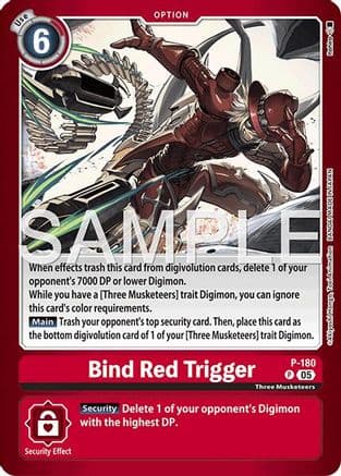 Bind Red Trigger — Limited Card Pack -Another Knight-