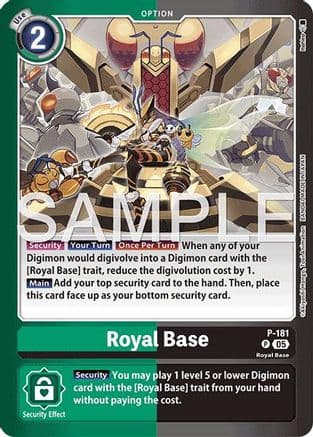 Royal Base — Limited Card Pack -Another Knight-