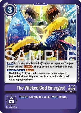 The Wicked God Emerges! — Limited Card Pack -Another Knight-