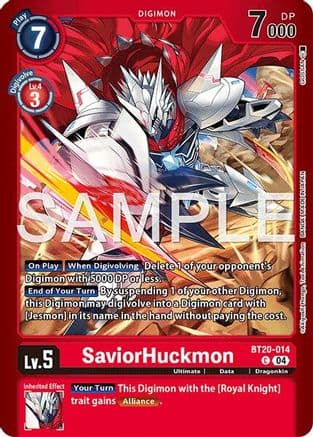 SaviorHuckmon — Limited Card Pack -Another Knight-