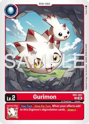 Gurimon (Reprint) — Advanced Booster Digimon Generation