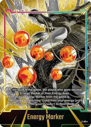 Energy Marker (E-99) (Gold) — Fusion World Energy Markers