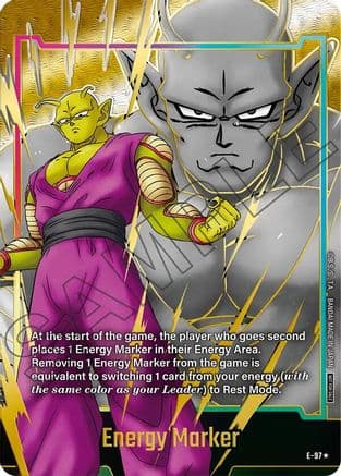 Energy Marker (E-97) (Gold) — Fusion World Energy Markers