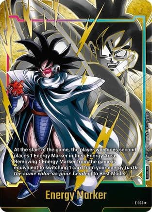 Energy Marker (E-108) (Gold) — Fusion World Energy Markers