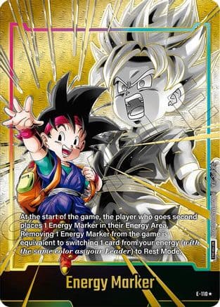 Energy Marker (E-110) (Gold) — Fusion World Energy Markers