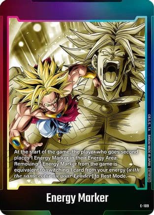 Energy Marker (E-109) — Fusion World Energy Markers