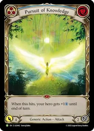 Pursuit of Knowledge - LGS442 — Flesh and Blood: Promo Cards