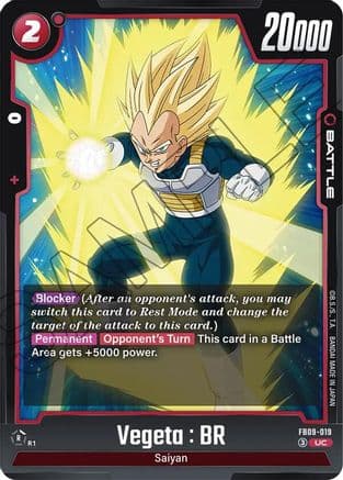 Vegeta : BR - FB09-019 — Dual Evolution