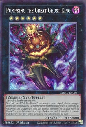 Pumpking the Great Ghost King (Collector's Rare) — Maze of Muertos