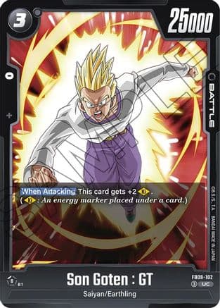 Son Goten : GT - FB09-102 — Dual Evolution