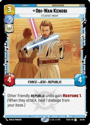 Obi-Wan Kenobi - Steadfast Knight — Twin Suns