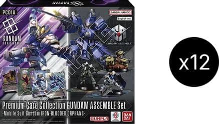 Premium Card Collection GUNDAM ASSEMBLE Case - Mobile Suit Gundam: Iron-Blooded Orphans - [PC01A] — Gundam Promotional Cards