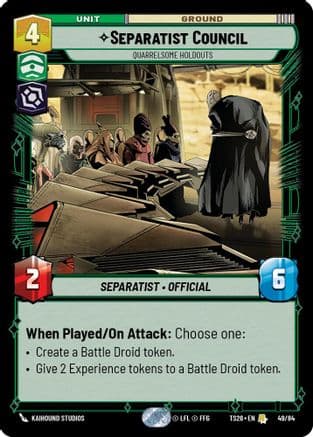 Separatist Counci - Quarrelsome Holdouts — Twin Suns