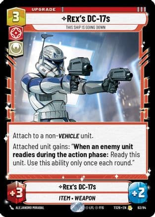 Rex's DC-17s — Twin Suns