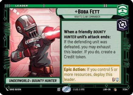 Boba Fett - Krayt's Claw Commander — A Lawless Time