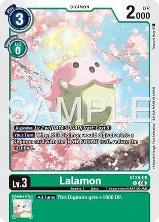 Lalamon — Starter Deck 24: Data Squad