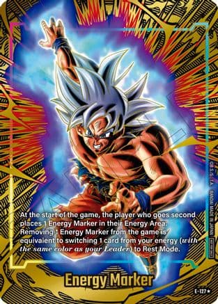 Energy Marker (E-127) (Gold) — Fusion World Energy Markers