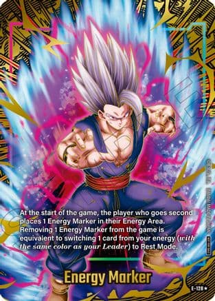 Energy Marker (E-128) (Gold) — Fusion World Energy Markers