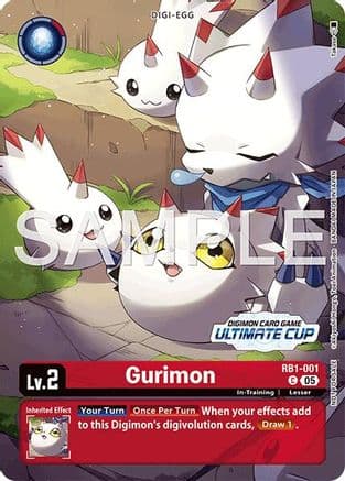 Gurimon (Ultimate Cup 26-27 Season 1 Participant) — Resurgence Booster