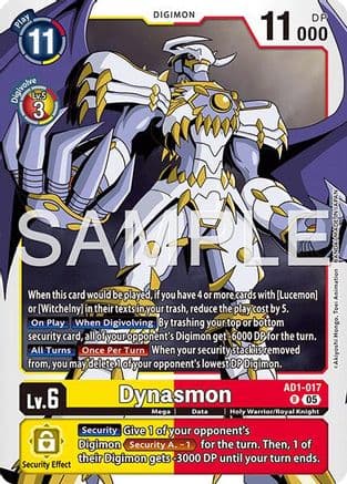 Dynasmon - AD1-017 — Advanced Booster Digimon Generation