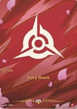 Fury Rune (R01b) — Spiritforged