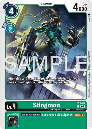 Stingmon - ST9-09 (Reprint) — Advanced Booster Digimon Generation