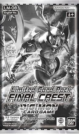 Limited Card Pack -Final Crest- (Sealed Promotional Pack) — Limited Card Pack -Final Crest-