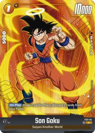 Son Goku - FS11-04 — Starter Deck EX: The Phase of Evolution