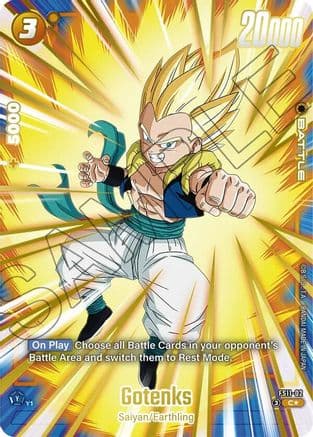 Gotenks - FS11-02 (Gold) — Starter Deck EX: The Phase of Evolution