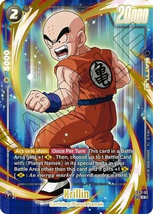 Krillin - FS12-02 (Gold) — Starter Deck EX: The Beat of Ki