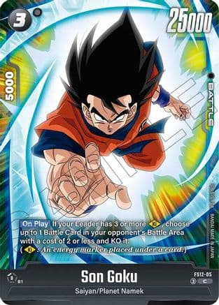 Son Goku - FS12-05 — Starter Deck EX: The Beat of Ki