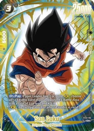 Son Goku - FS12-05 (Gold) — Starter Deck EX: The Beat of Ki