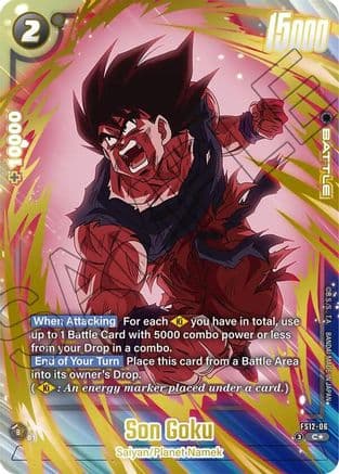 Son Goku - FS12-06 (Gold) — Starter Deck EX: The Beat of Ki