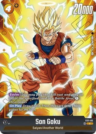 Son Goku - FS11-06 — Starter Deck EX: The Phase of Evolution