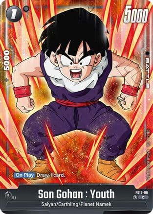 Son Gohan : Youth - FS12-08 — Starter Deck EX: The Beat of Ki