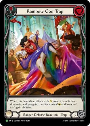 Rainbow Goo Trap (Red) — GEM Pack 4