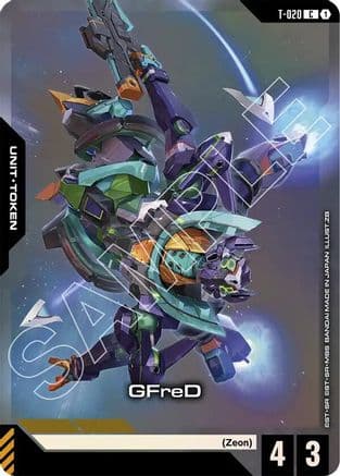 GFreD (T-020) (Premium Card Collection Gundam Assemble) — Gundam Promotional Cards
