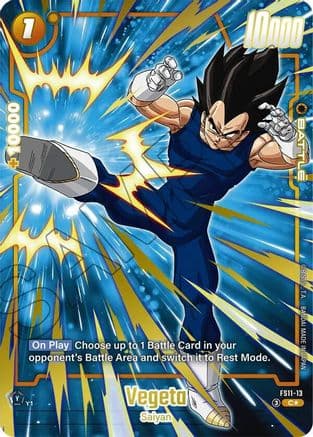 Vegeta - FS11-13 (Gold) — Starter Deck EX: The Phase of Evolution