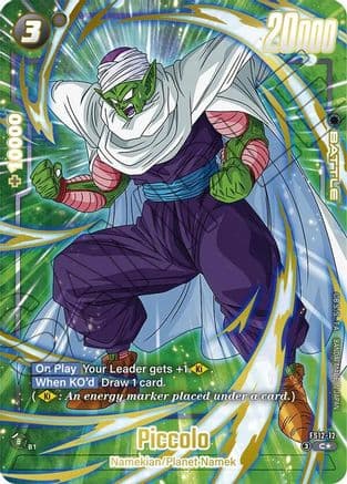 Piccolo - FS12-12 (Gold) — Starter Deck EX: The Beat of Ki