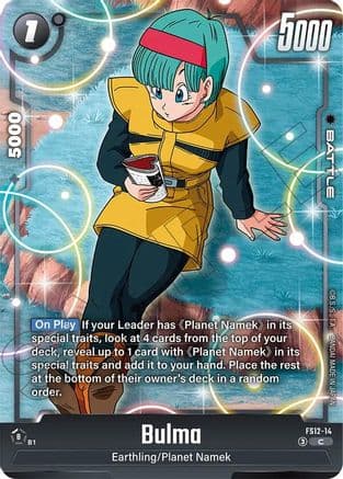 Bulma - FS12-14 — Starter Deck EX: The Beat of Ki